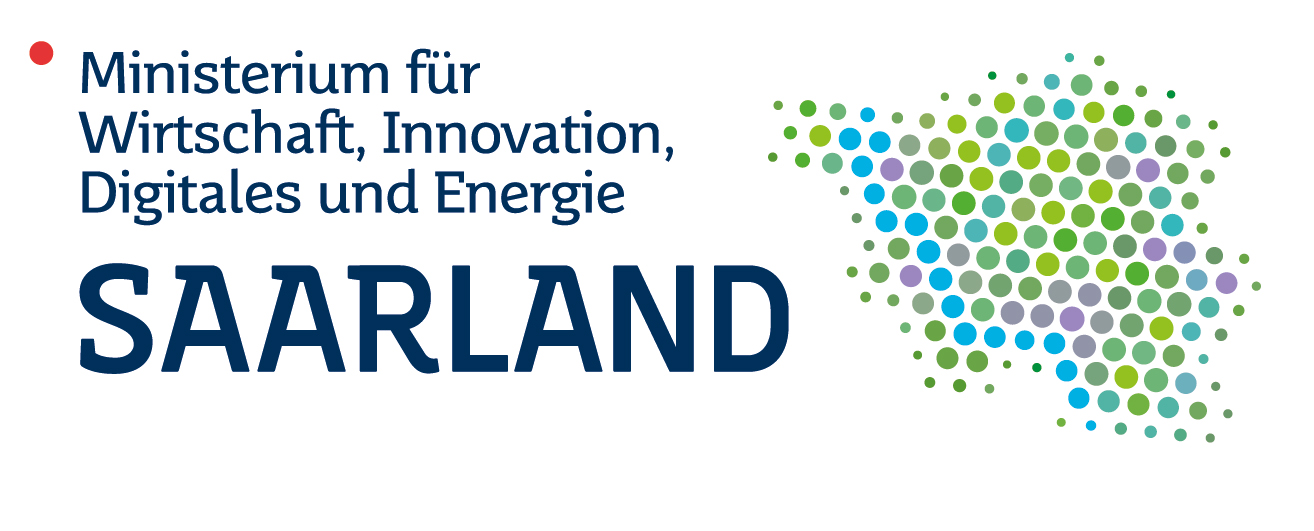 Ministerium für Wirtschaft, Innovation, Digitales und Energie des Saarlandes Logo